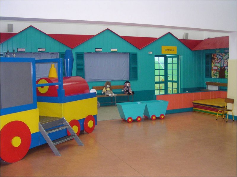 Área de Acolhimento da Escola 